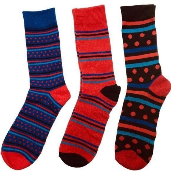 CARNABY SOCK CO W1 London Men's Sock Gift Set 3 Pack Size 8-12 - Picture 1 of 6